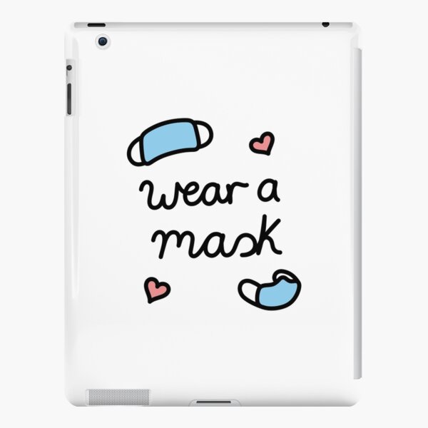 Wear a mask iPad Snap Case