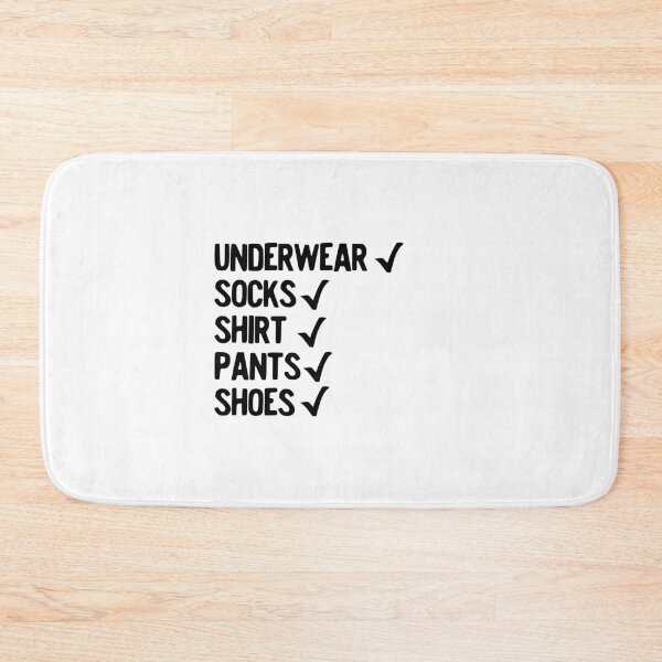 Item preview, Funny Checklist for Forgetful People Funny Black Text print designed and sold by NoveltyMerch.