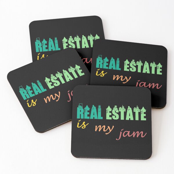 Item preview, Real estate is my jam designed and sold by likebakerdo.
