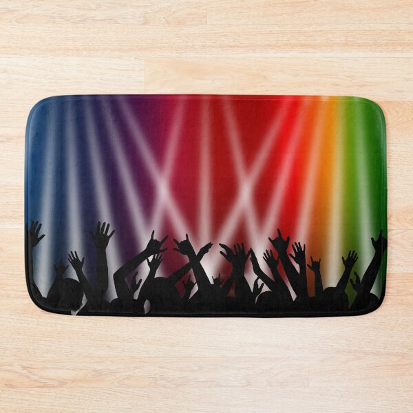 Item preview, Dancing Crowd With Multi Colour and White Spotlights designed and sold by MarkUK97.