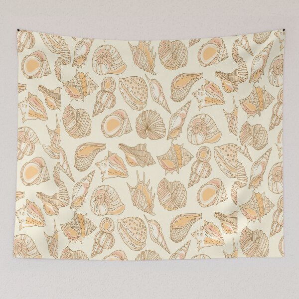Item preview, Vintage seashell pattern designed and sold by MohitJain1109.