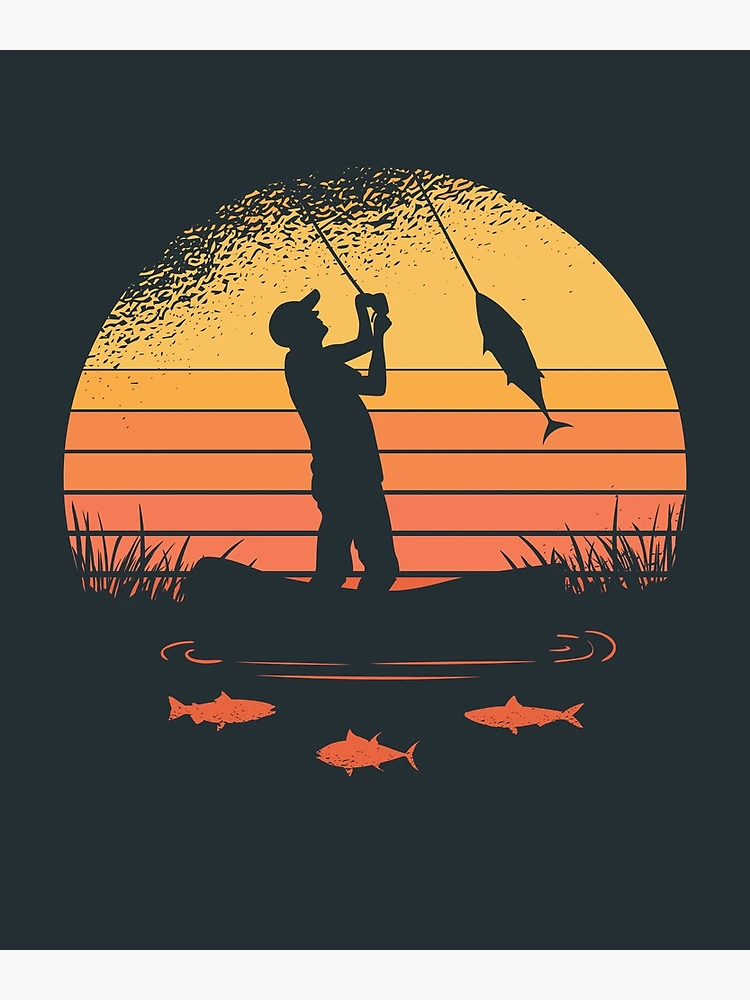 Lets Go Fishing - Catch Lake Fish Poster for Sale by K-Constantine