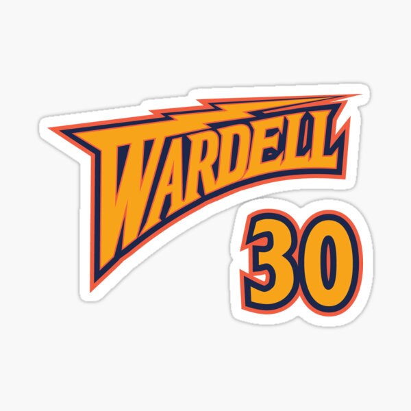 WARDELL STEPH CURRY THROWBACK Sticker