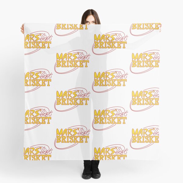 Mars' Best Brisket Official Crew Member (Yellow) Scarf