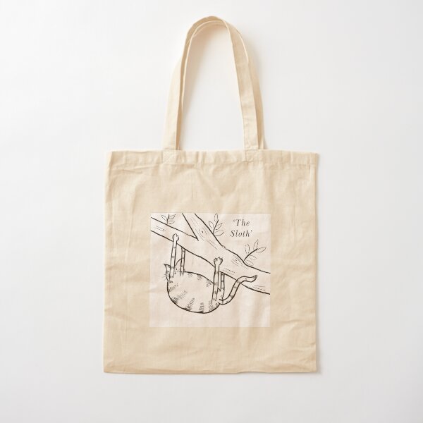 The Sloth Cotton Tote Bag
