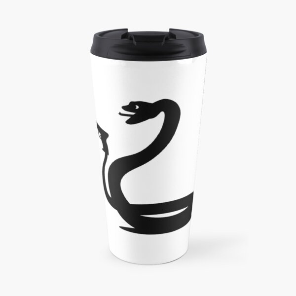 Lustige Schlange Tier Geschenk Thermobecher