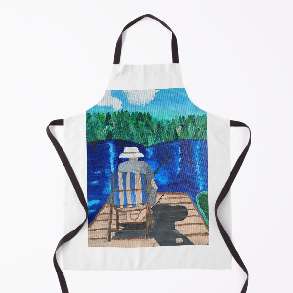 Item preview, Grandpa fishing on the dock designed and sold by RobynAIrving.