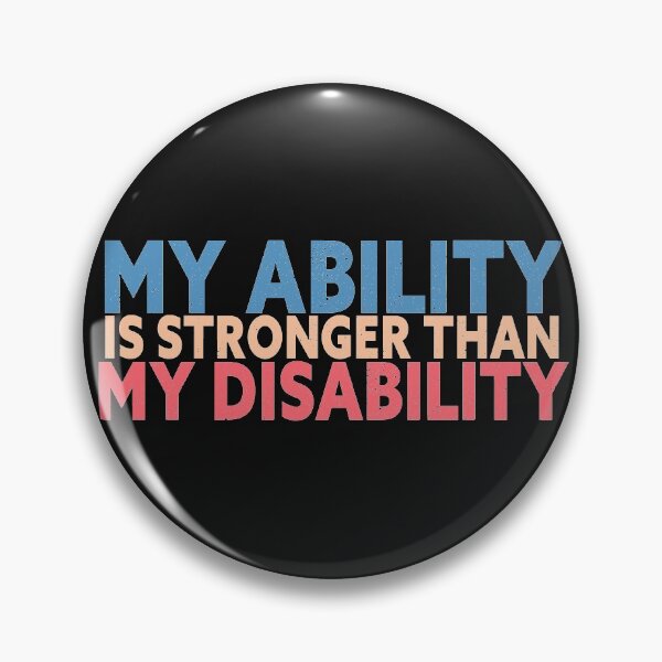 Item preview, My ability is Stronger than My disability designed and sold by EGIT.