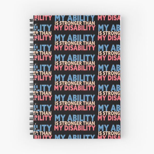 Item preview, My ability is Stronger than My disability designed and sold by EGIT.
