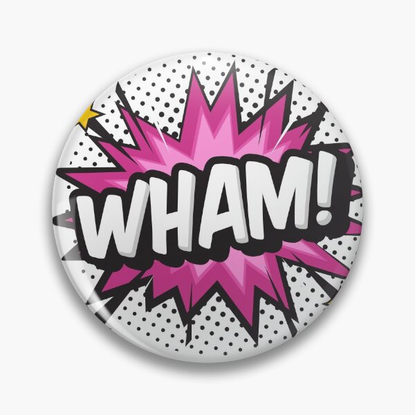 Artikelvorschau, Comic Action WHAM! entworfen und verkauft von M-Peters-Art.