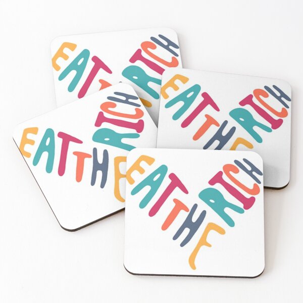 Item preview, Eat the Rich Heart Design designed and sold by josiedwright.