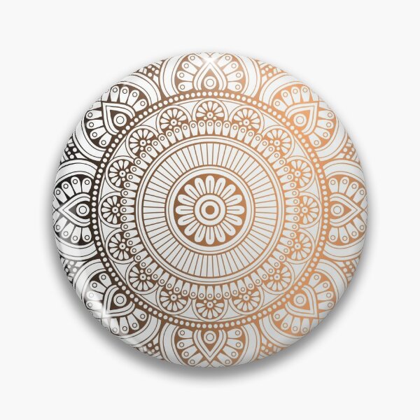 Item preview, Gold Bronze Mandala Pattern Illustration designed and sold by Vic Torys ☆.