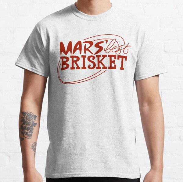 Mars' Best Brisket Official Crew Member (Red) Classic T-Shirt