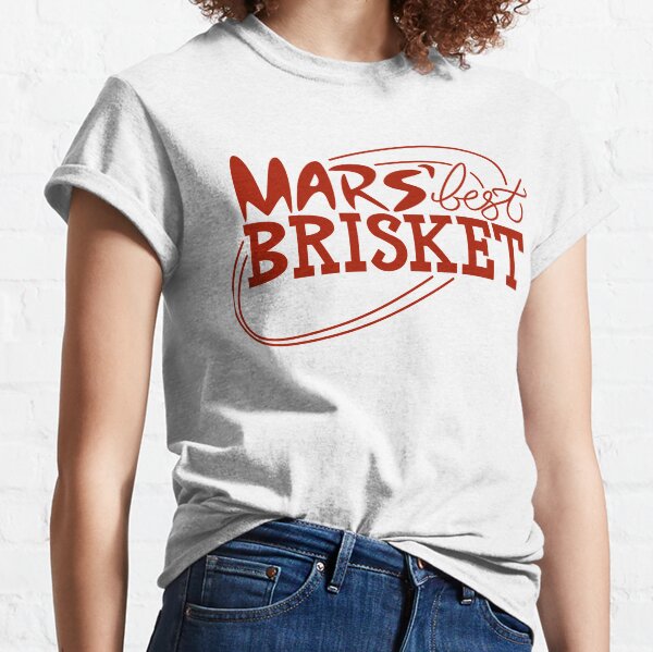 Mars' Best Brisket Official Crew Member (Red) Classic T-Shirt