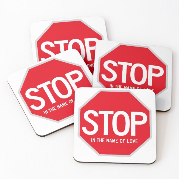 Item preview, Stop In the Name of Love Sign designed and sold by Mark Zajac.