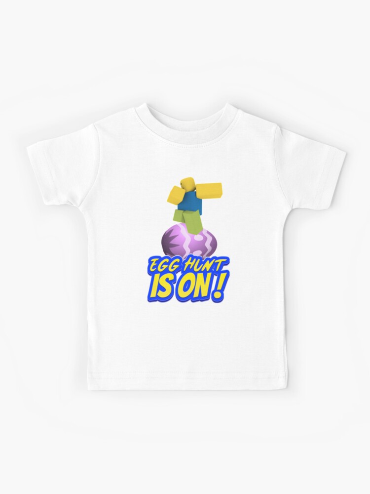 Roblox Dabbing Easter Noob Egg Hunt Is On Gaming Kids T Shirt By Ludivinedupont Redbubble - how to get the noob egg in roblox