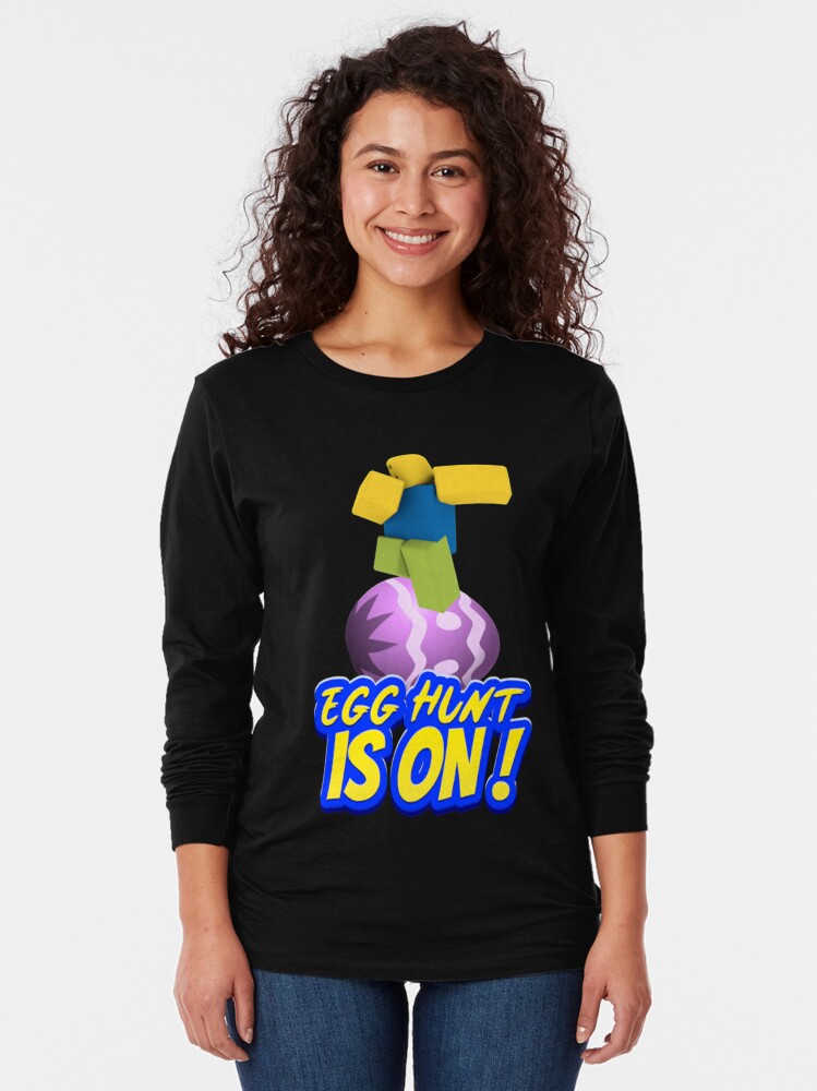 Roblox Dabbing Easter Noob Egg Hunt Is On Gaming T Shirt By Ludivinedupont Redbubble - roblox easter shirt