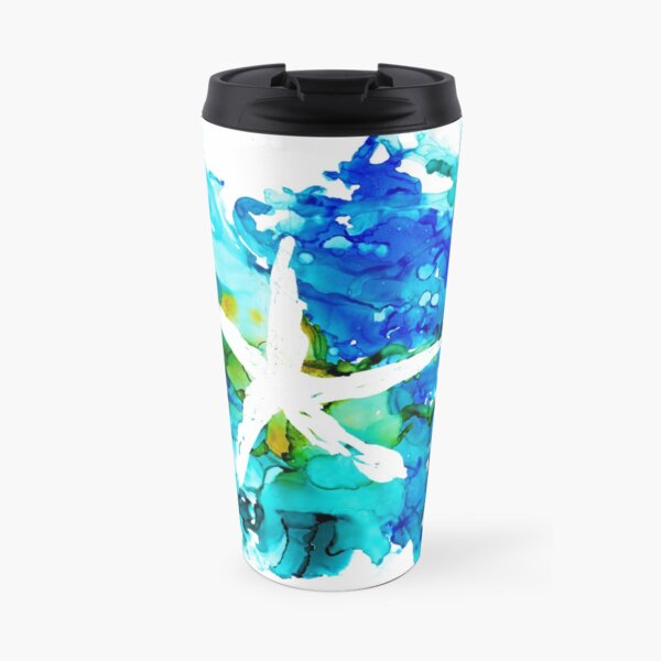 Starfish Splash Travel Mug