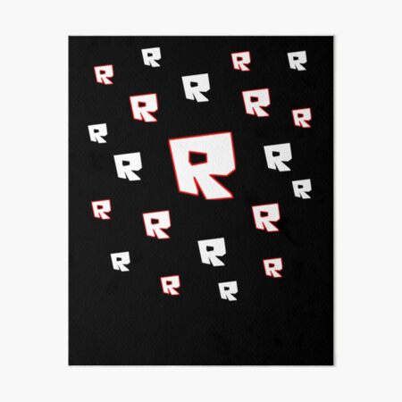 Roblox R Roblox Art Board Print By Ludivinedupont Redbubble