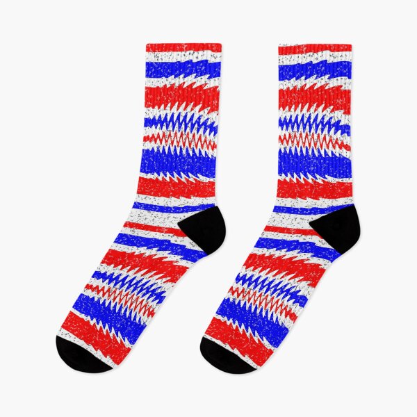 Item preview, Red White Blue Waving Lines designed and sold by MarkUK97.