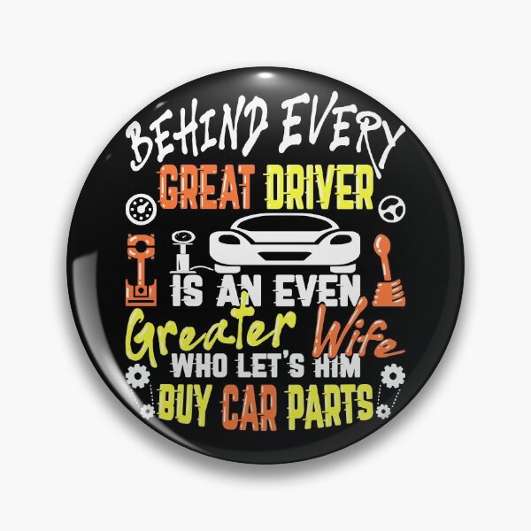 Item preview, Behind Every Great Driver Is An Even Greater Wife designed and sold by Sandra78.
