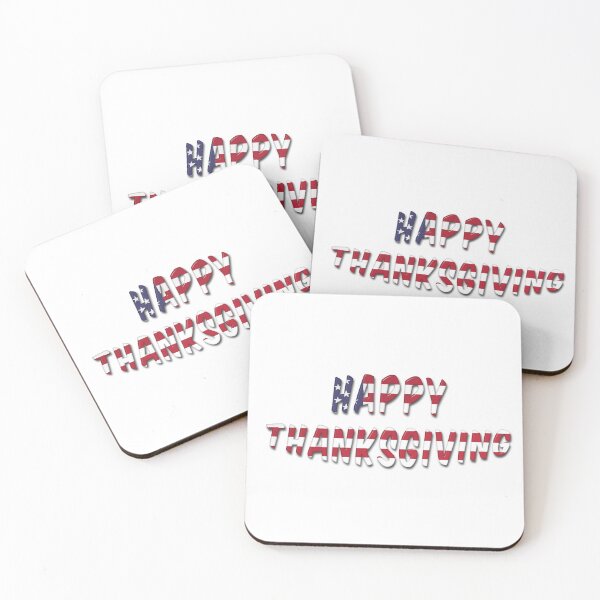 Item preview, Happy Thanksgiving USA Flag Words designed and sold by MarkUK97.