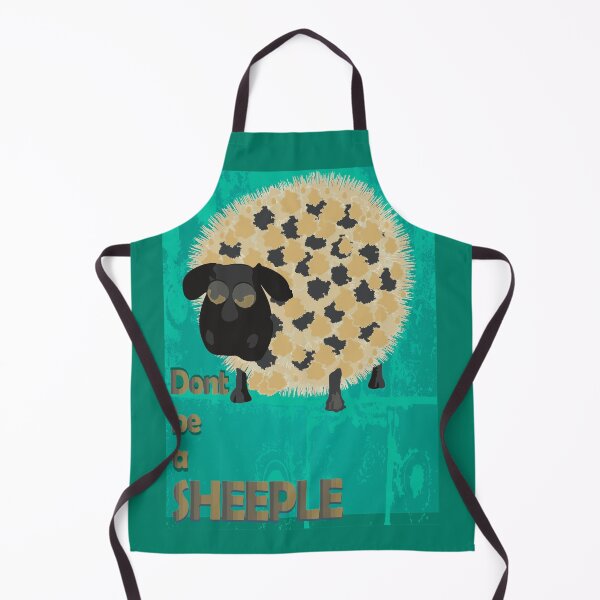 Item preview, Don't be a Sheeple_Motivational art designed and sold by SueSakpal.
