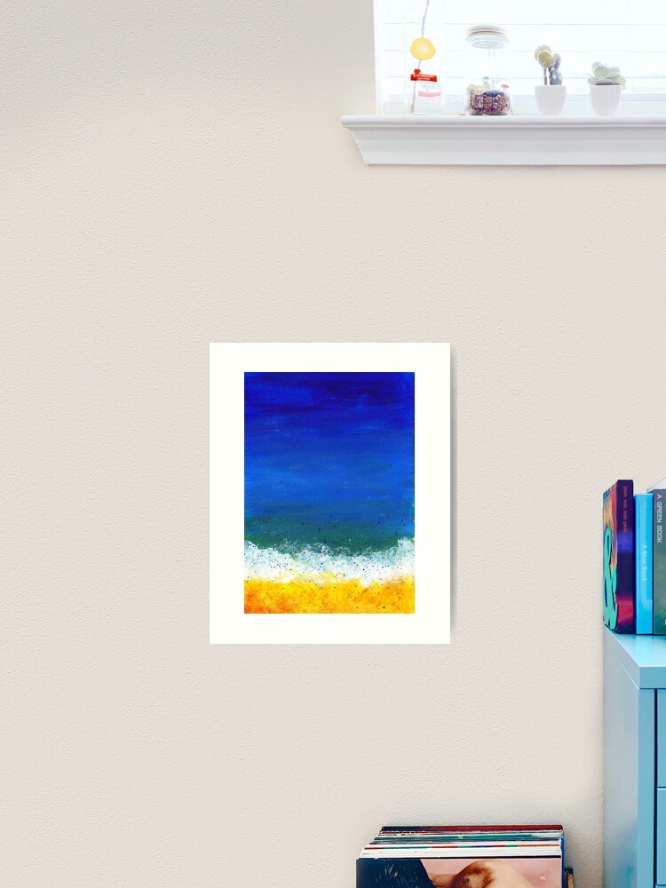 Thumbnail 1 of 3, Art Print, Seashore One designed and sold by GillianAdams.