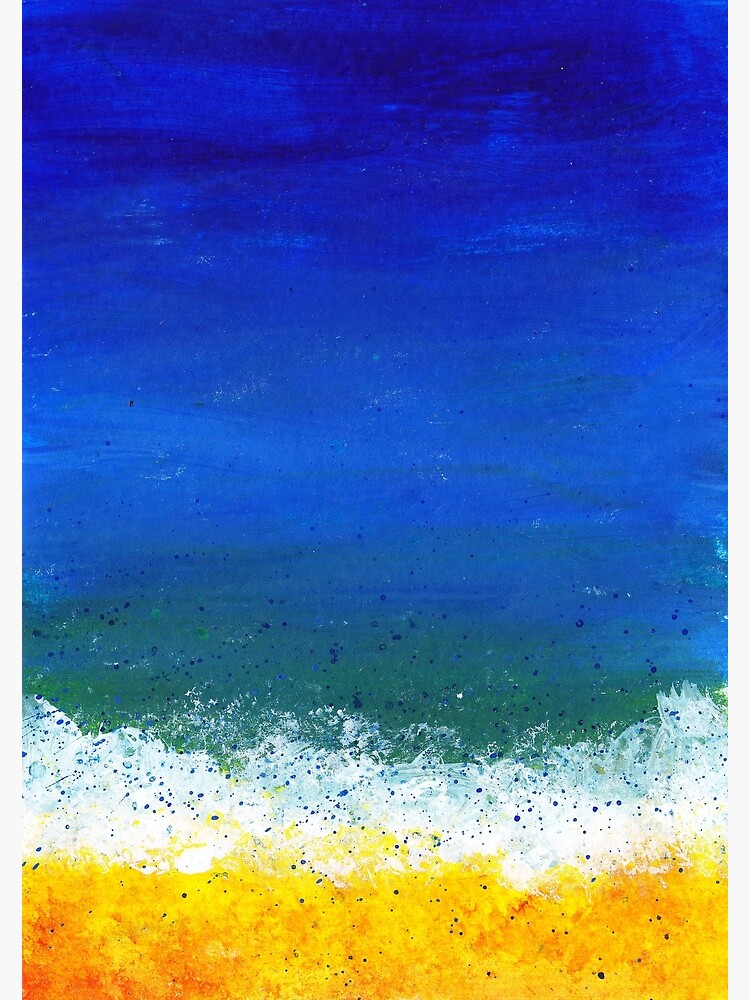Thumbnail 3 of 3, Art Print, Seashore One designed and sold by GillianAdams.