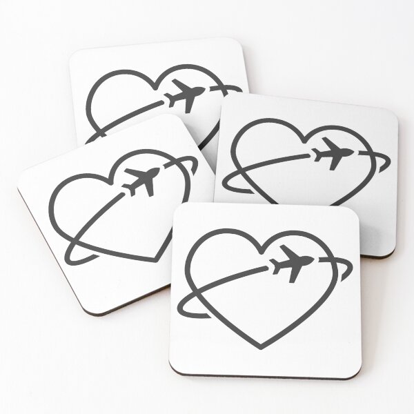 Item preview, Plane Flying Around Heart designed and sold by bcrossleysmith.