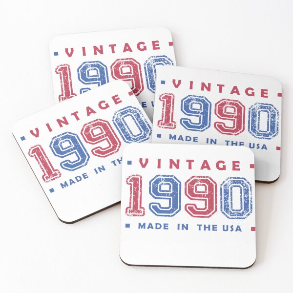 Item preview, Birthday 1990 Vintage Patriotic Made in the USA design designed and sold by TopSailDesigns.