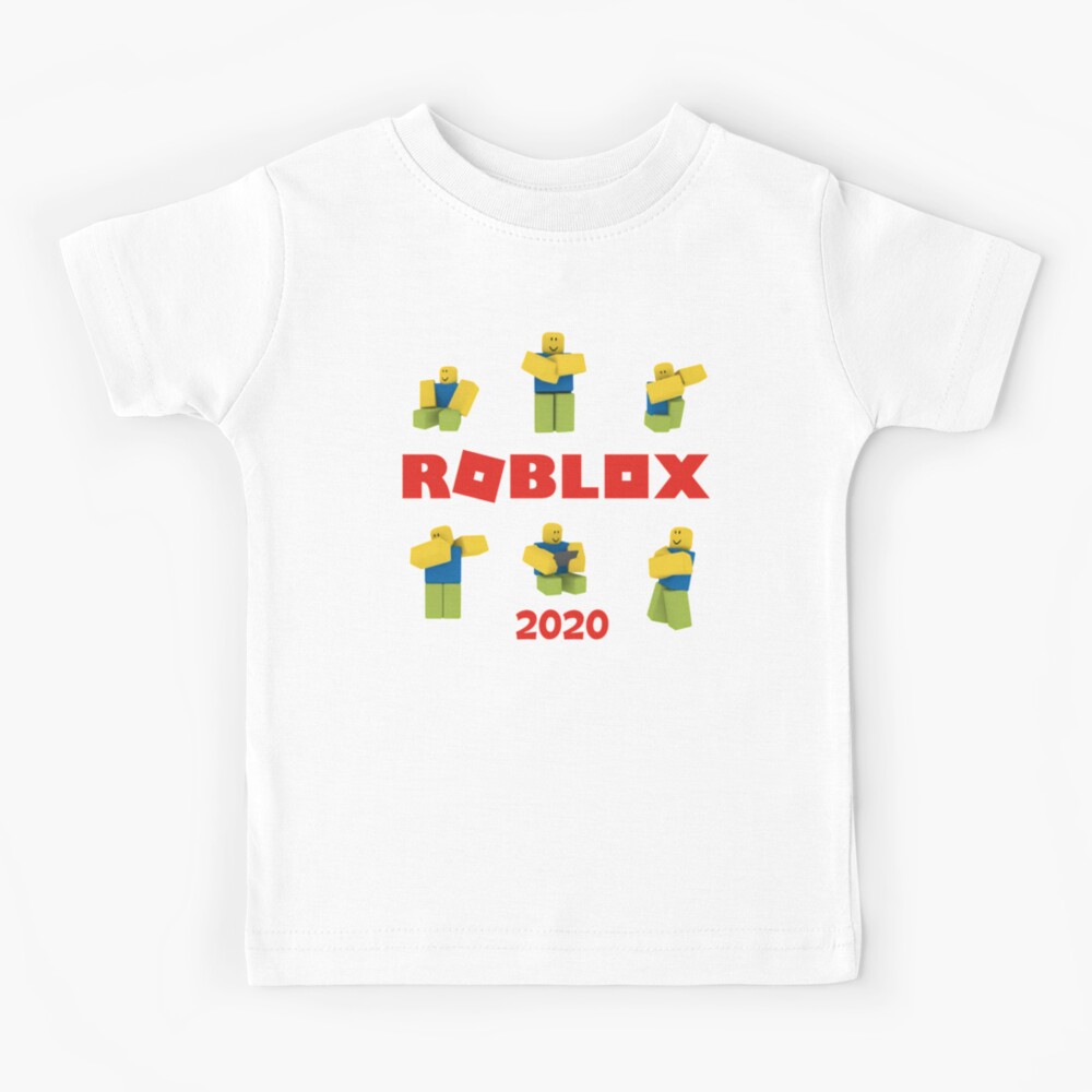 Roblox Noob 2020 Roblox Kids T Shirt By Ludivinedupont Redbubble - how to dress like a noob in roblox 2020