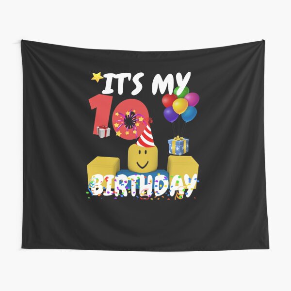 Roblox Boy Tapestries Redbubble - chases 10th birthday cake roblox birthday