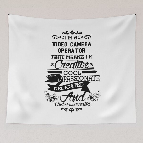 Item preview, Funny Video Camera Operator Gift For Men Women designed and sold by CreaComMerch.