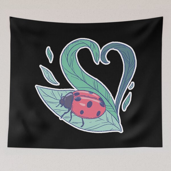 Item preview, Entomology Ladybug Art Lady Beetle On A Leave designed and sold by Sandra78.