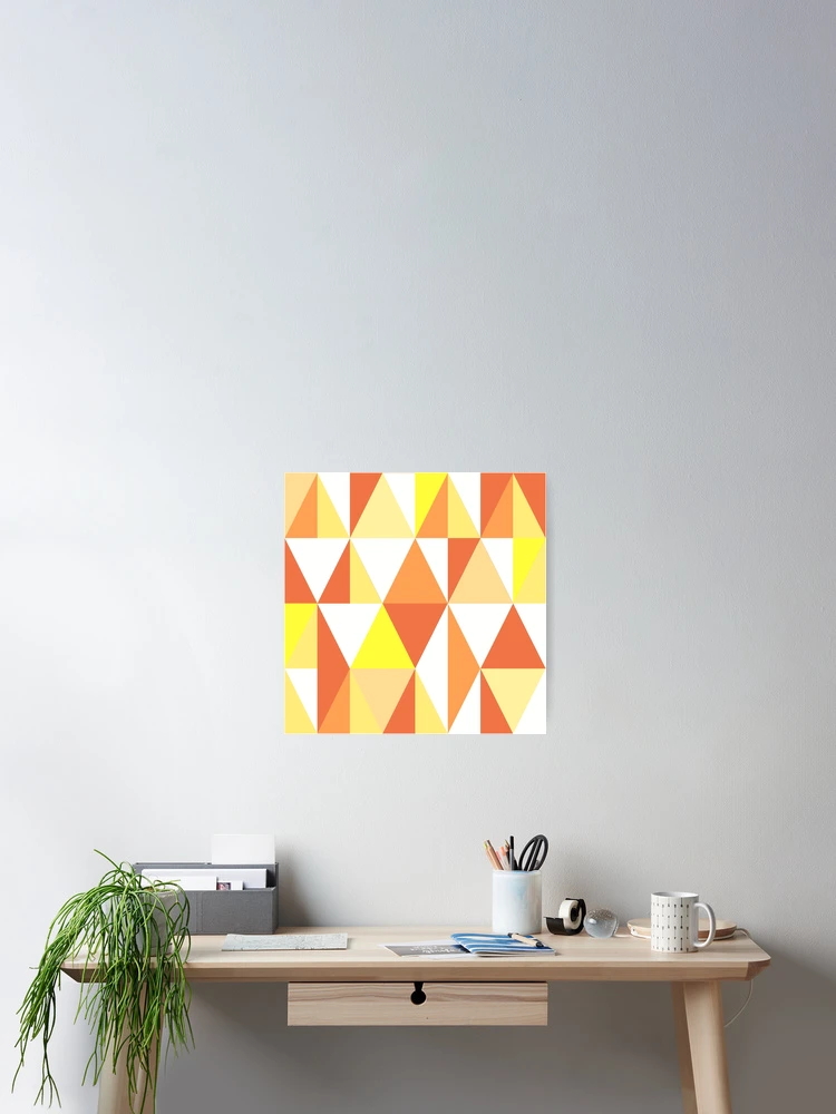 Thumbnail 2 of 3, Poster, Square Diamond Color Pattern designed and sold by Slappers.