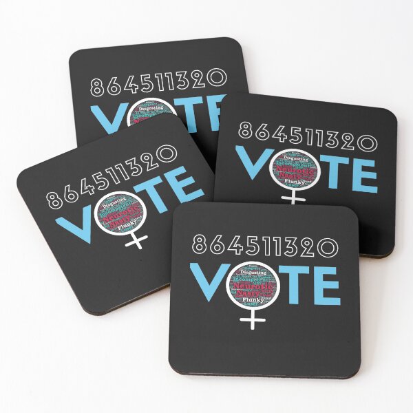 Item preview, 864511320 Words Used Against Women by Trump VOTE Election 2020  designed and sold by RisingFrequency.