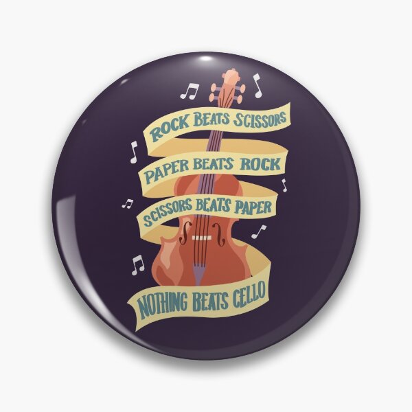 Item preview, Rock Paper Scissor Nothing Beats Cello Gift Idea designed and sold by Sandra78.