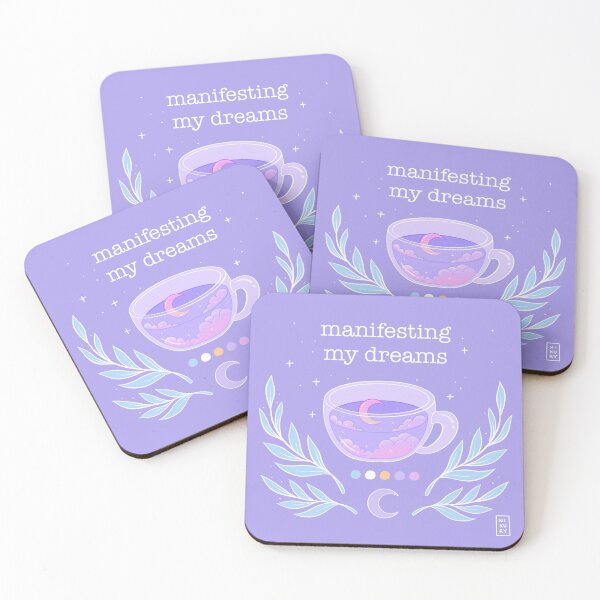 Manifesting My Dreams | Nikury Coasters (Set of 4)
