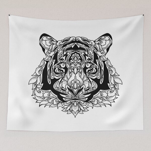 Item preview, Royal white tiger designed and sold by Sasha-Arts.