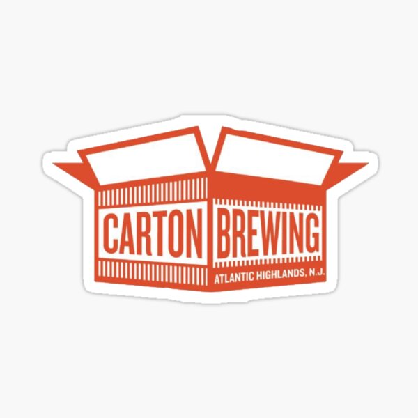 Carton Brewing 2 New Jersey Sticker