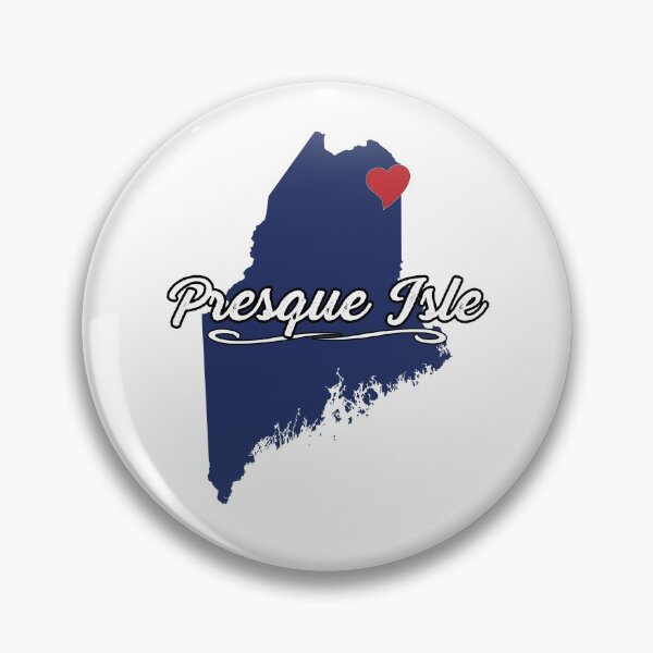 Item preview, Presque Isle Maine - ME Merch and Souvenirs | Cute City State Gift - Memorabilia Merchandise designed and sold by Worldly-Travels.