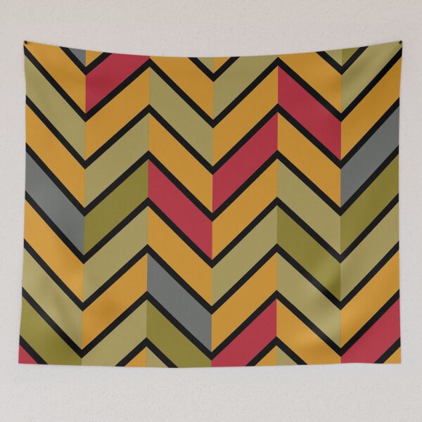 Item preview, Unique Retro Chevron  designed and sold by Pris25.