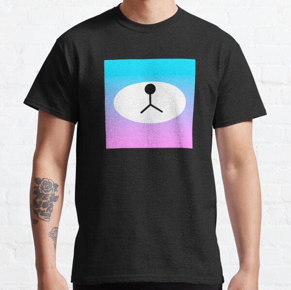 Roblox Face T Shirts Redbubble - smile shirt roblox