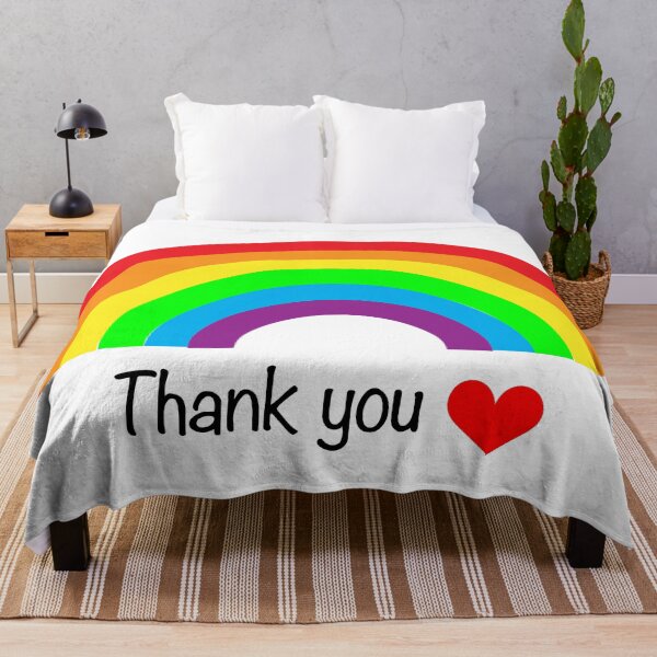 Item preview, Rainbow Thank you designed and sold by Orchyd.