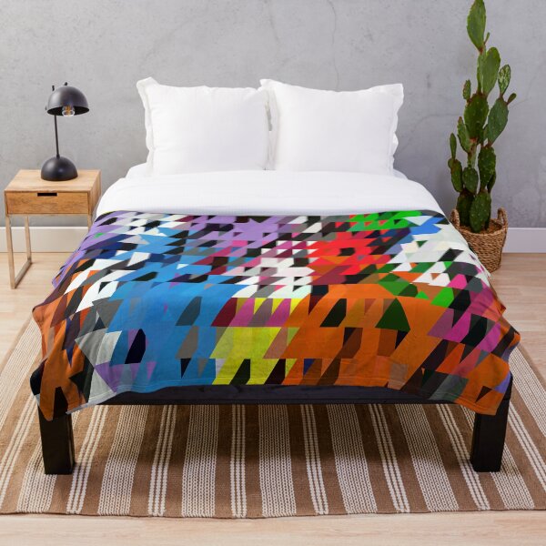 Item preview, Full Colored Abstract Pattern | Bright Colors, Rainbow Type Art designed and sold by Toonsie.