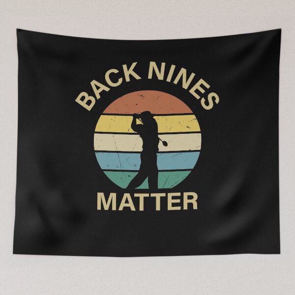 Item preview, BACK NINES MATTER, RETRO VINTAGE designed and sold by TheFirstOne.