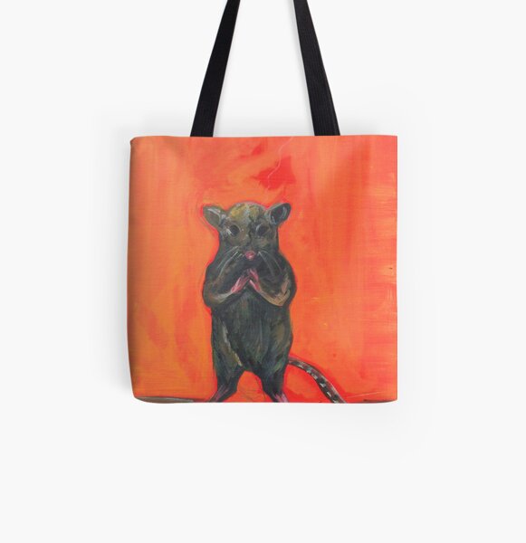 Lockdown Mouse All Over Print Tote Bag