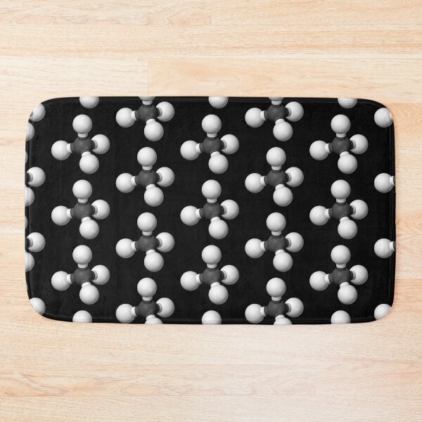 Item preview, Methane Chemical compound CH4 designed and sold by JoAnnFineArt.