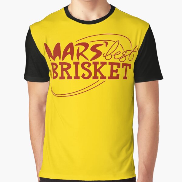 Mars' Best Brisket Official Crew Member (Condiments) Graphic T-Shirt